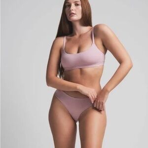 Skims fits everybody scoop bralette dusk NWT XS